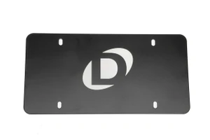 Dinan Marque Plate - Black | GFBV D010-0015