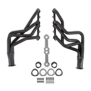Flowtech Long Tube Header - Black Painted -1-5/8 in. x 3.0 in. | CJWH 11100FLT