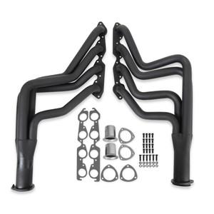 Flowtech Long Tube Header - Black Paint | CJWH 11130FLT