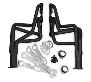 Flowtech Long Tube Header - Black Paint | CJWH 11170FLT