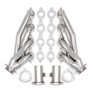 Flowtech Shorty Headers - Polished | CJWH 11576FLT