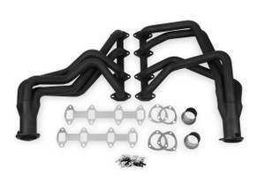 Flowtech Long Tube Header - Black Paint | CJWH 12542FLT