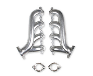 Flowtech LS Swap Exhaust Manifolds - Silver Ceramic Finish | CJWH 31730-1FLT