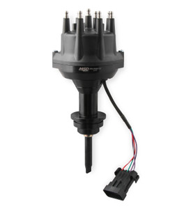MSD Black Chrysler 318-360 Dual Sync Distributor | BCCX 23813