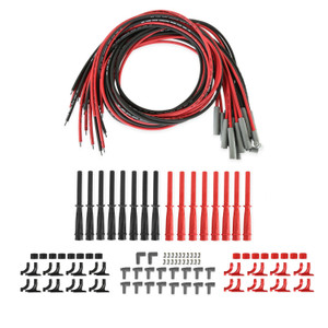 MSD Dual Plug Hemi Wire Set Red and Black Super Conductor 8.5mm | BCCX 31559