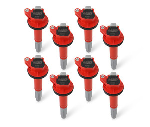 MSD Ignition Coil - Blaster - Ford Shelby GT350/500 5.2L V8 - Red - 8-Pack | BCCX 824528