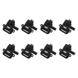 MSD Ignition Coil - GM LS Blaster Series - LS1/LS6 Engines - Black - 8-Pack | BCCX 826283