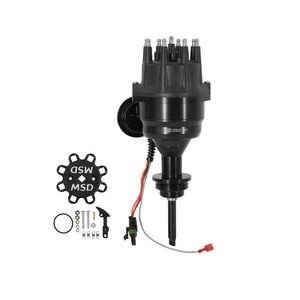 MSD Black Chrysler 426 440 Ready-To-Run Distributor | BCCX 83873