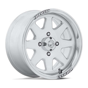 Msa Offroad M54 Spark  Atv Wheels Rims 14x7 4x156 Polished 10mm | MA054HX14704410