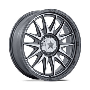 Msa Offroad M55 Commander  Atv Wheels Rims 20x7 4x110 Platinum W/ Machined Face 0mm | MA055AD20704000