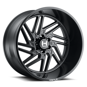 Hostile Jigsaw Wheel 24x14 6x139.7 Asphalt -83mm - MINIMUM PURCHASE OF 4 WHEELS | H116-2414655043BB