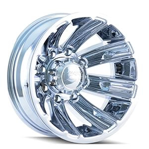 Ion 166 Wheel 16x6 8x165.1 Chrome -125mm EC 166-6681RC - OPEN BOX SPECIAL!