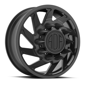 Adf Dually Contractor Wheels Rims 26x8.25 8x275 Satin Black 132mm