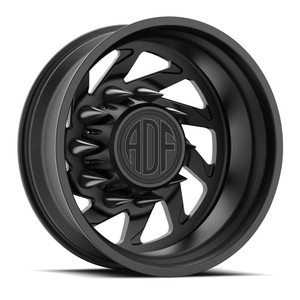 Adf Dually Contractor Wheels Rims 26x8.25 8x275 Satin Black -156mm
