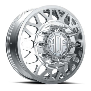 Adf Dually Hot Shot Wheels Rims 26x8.25 8x170 Polished 132mm