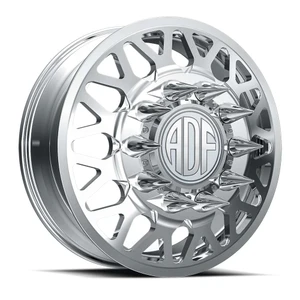 Adf Dually Hot Shot Wheels Rims 28x8.25 8x275 Polished 132mm