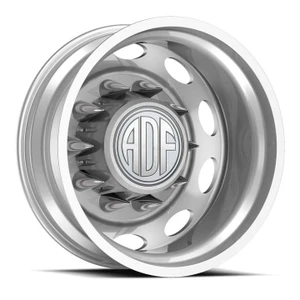 Adf Dually Peterson Wheels Rims 26x8.25 8x165.1 Hyper Silver -156mm