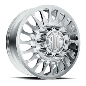 Adf Dually Cyclone Wheels Rims 28x8.25 8x165.1 Polished 132mm