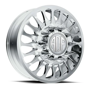 Adf Dually Cyclone Wheels Rims 28x8.25 8x275 Polished 132mm