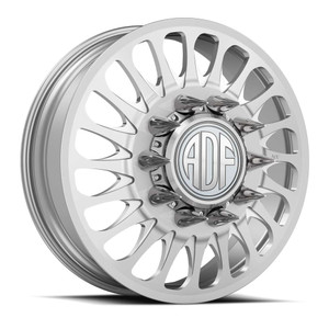 Adf Dually Cyclone Wheels Rims 28x8.25 8x165.1 Hyper Silver 132mm
