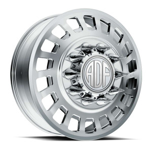 Adf Dually Halo Wheels Rims 28x8.25 8x200 Polished 132mm