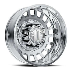 Adf Dually Halo Wheels Rims 22x8.25 8x275 Polished -168mm