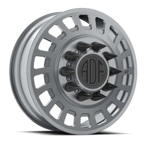 Adf Dually Halo Wheels Rims 22x8.25 8x165.1 Gunmetal 145mm