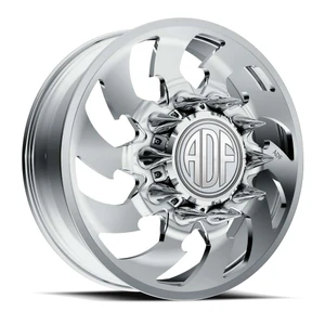 Adf Dually Reaper Wheels Rims 26x8.25 8x165.1 Polished 132mm