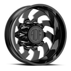 Adf Dually Reaper Wheels Rims 28x8.25 8x200 Gloss Black -156mm