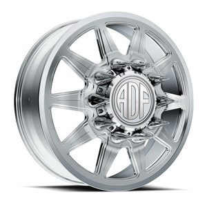 Adf Dually Lone Star Wheels Rims 28x8.25 8x210 Polished 132mm