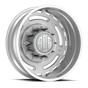 Adf Dually Lt2 Wheels Rims 28x8.25 8x165.1 Hyper Silver -156mm