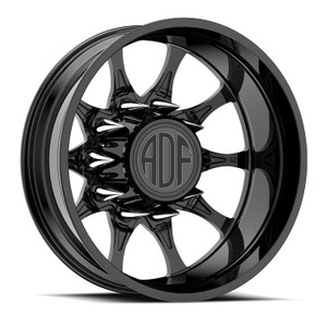 Adf Dually Oil Man Wheels Rims 26x8.25 8x170 Gloss Black -156mm