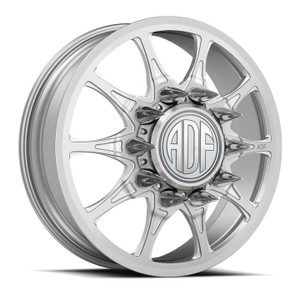 Adf Dually Oil Man Wheels Rims 22x8.25 8x165.1 Hyper Silver 145mm