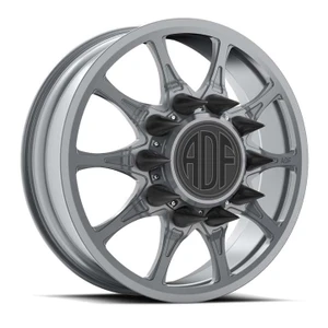 Adf Dually Oil Man Wheels Rims 22x8.25 8x165.1 Gunmetal 145mm