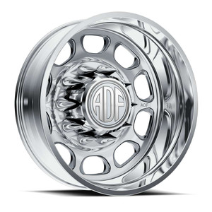 Adf Dually Spindle Wheels Rims 28x8.25 8x165.1 Polished -156mm