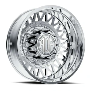 Adf Dually The Rigger Wheels Rims 26x8.25 8x165.1 Polished -156mm