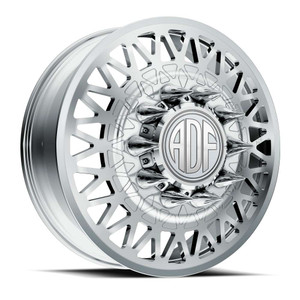 Adf Dually The Rigger Wheels Rims 26x8.25 8x200 Polished 132mm