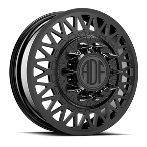 Adf Dually The Rigger Wheels Rims 26x8.25 8x275 Gloss Black 132mm