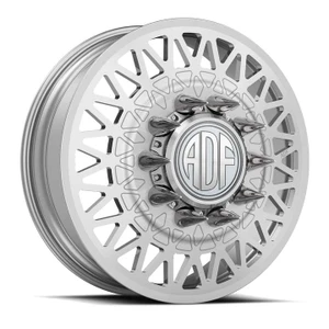 Adf Dually The Rigger Wheels Rims 22x8.25 8x165.1 Hyper Silver 145mm