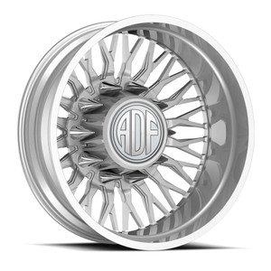 Adf Dually Rizz Wheels Rims 26x8.25 8x165.1 Hyper Silver -156mm