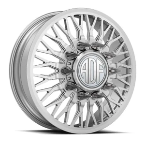 Adf Dually Rizz Wheels Rims 22x8.25 8x275 Hyper Silver 145mm