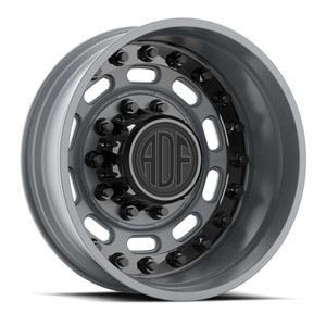 Adf Dually Maximus Wheels Rims 26x8.25 8x170 Gunmetal W/ Black Accents -156mm