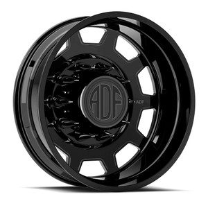 Adf Dually Retro Wheels Rims 26x8.25 8x165.1 Gloss Black -156mm