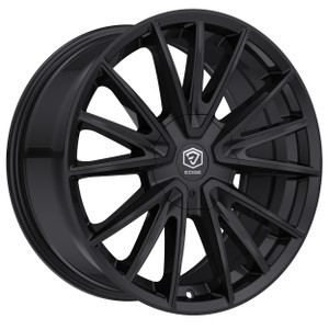 Edge Street 353B Wheels Rims 17x7.5 5x100 5x114.3 Gloss Black 40mm | 353B-7751840