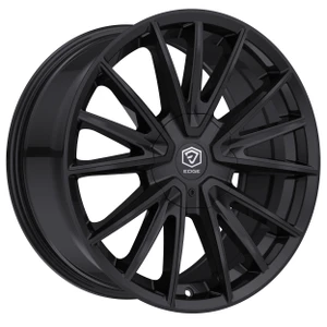 Edge Street 353B Wheels Rims 17x7.5 5x108 5x114.3 Gloss Black 40mm | 353B-7751440
