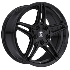 Edge Street 354B Wheels Rims 18x8 5x100 5x114.3 Gloss Black 40mm | 354B-8801840