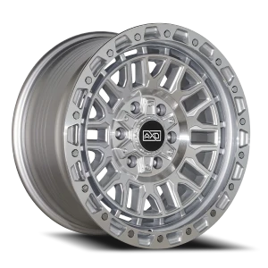 AXD Offroad As6 17x9 5x127/5x5 Silver Machined 0mm Wheels