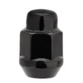Black Lug Nuts or Bolts - Complete Set for 4 or 5 Wheels