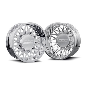 Ddc Dually The Mesh Forged With Super Single Front Wheels Rims 22x8.25 8x200 Polished