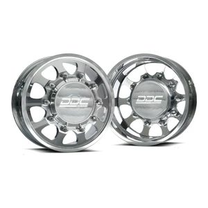 Ddc Dually The Shield Wheels Rims 20x8.25 8x210 Polished